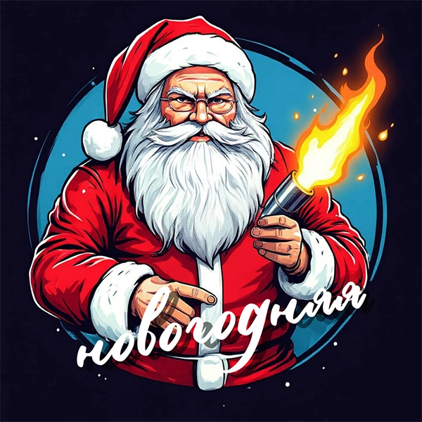 Новогодняя — Обложка песни