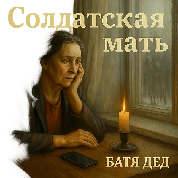 Солдатская мать — Обложка песни