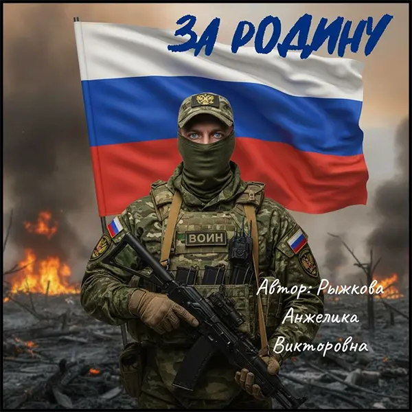 За родину — Обложка песни