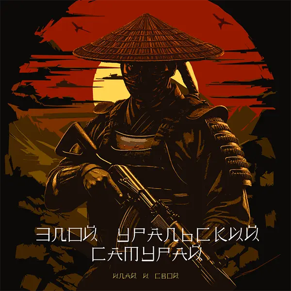 Злой уральский самурай — Обложка песни