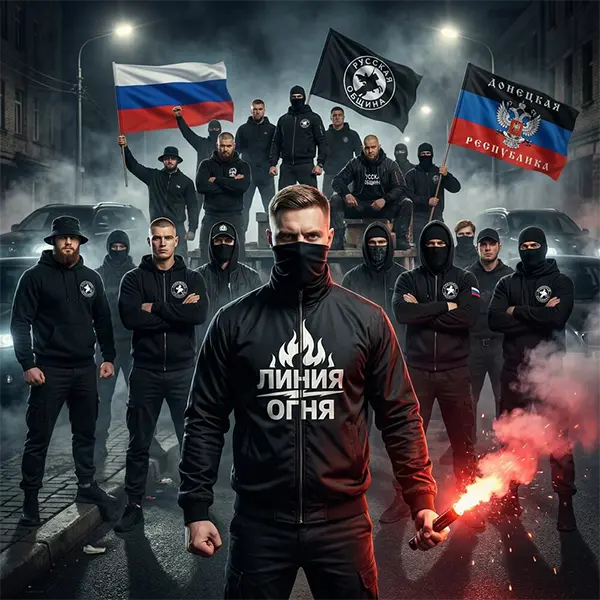 Мы из России — Обложка песни
