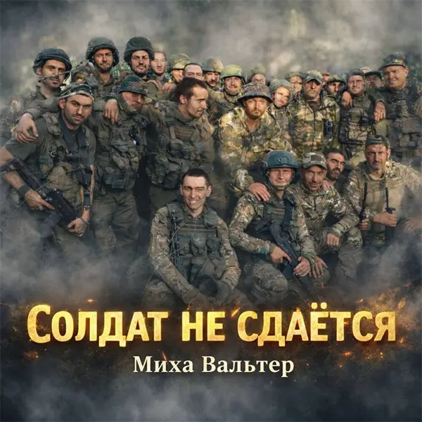 Солдат не сдаётся (59 танковому полку) — Обложка песни