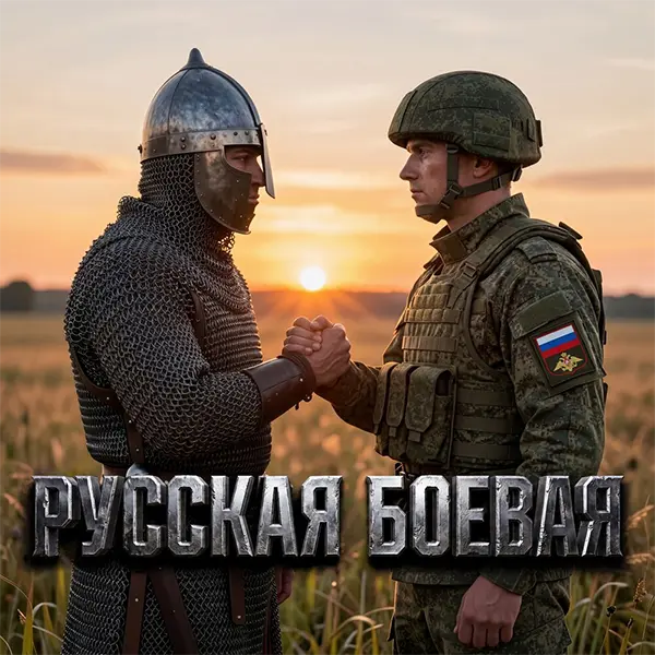 Русская боевая — Обложка песни